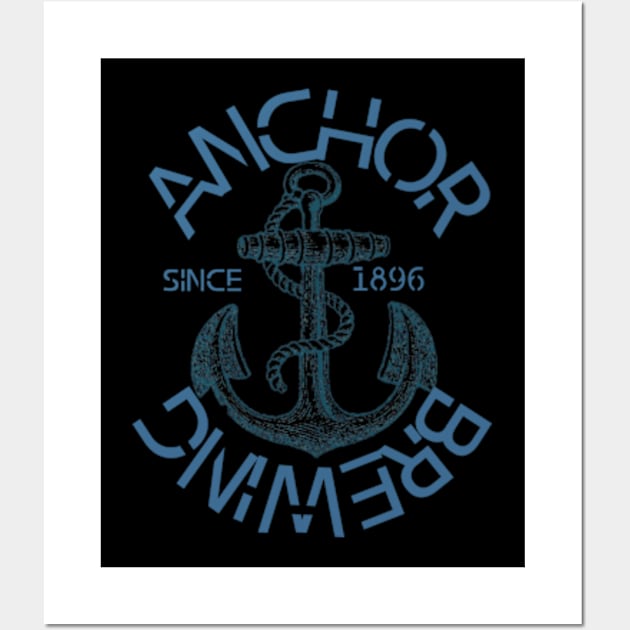 Anchor Steam Wall Art by Riyansa